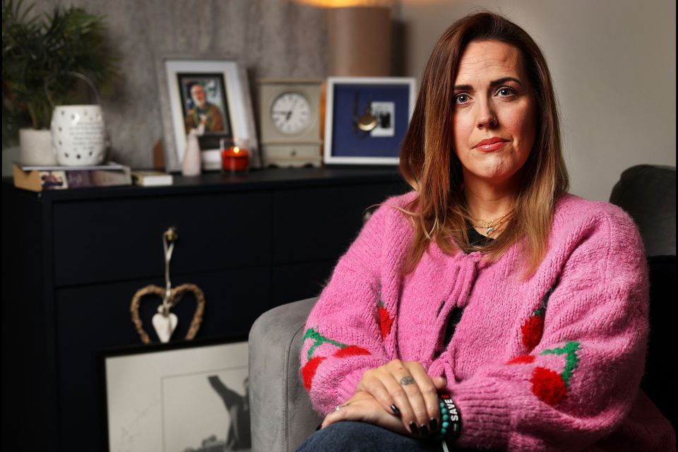 Hazel Behan at her home. Photo: Steve Humphreys